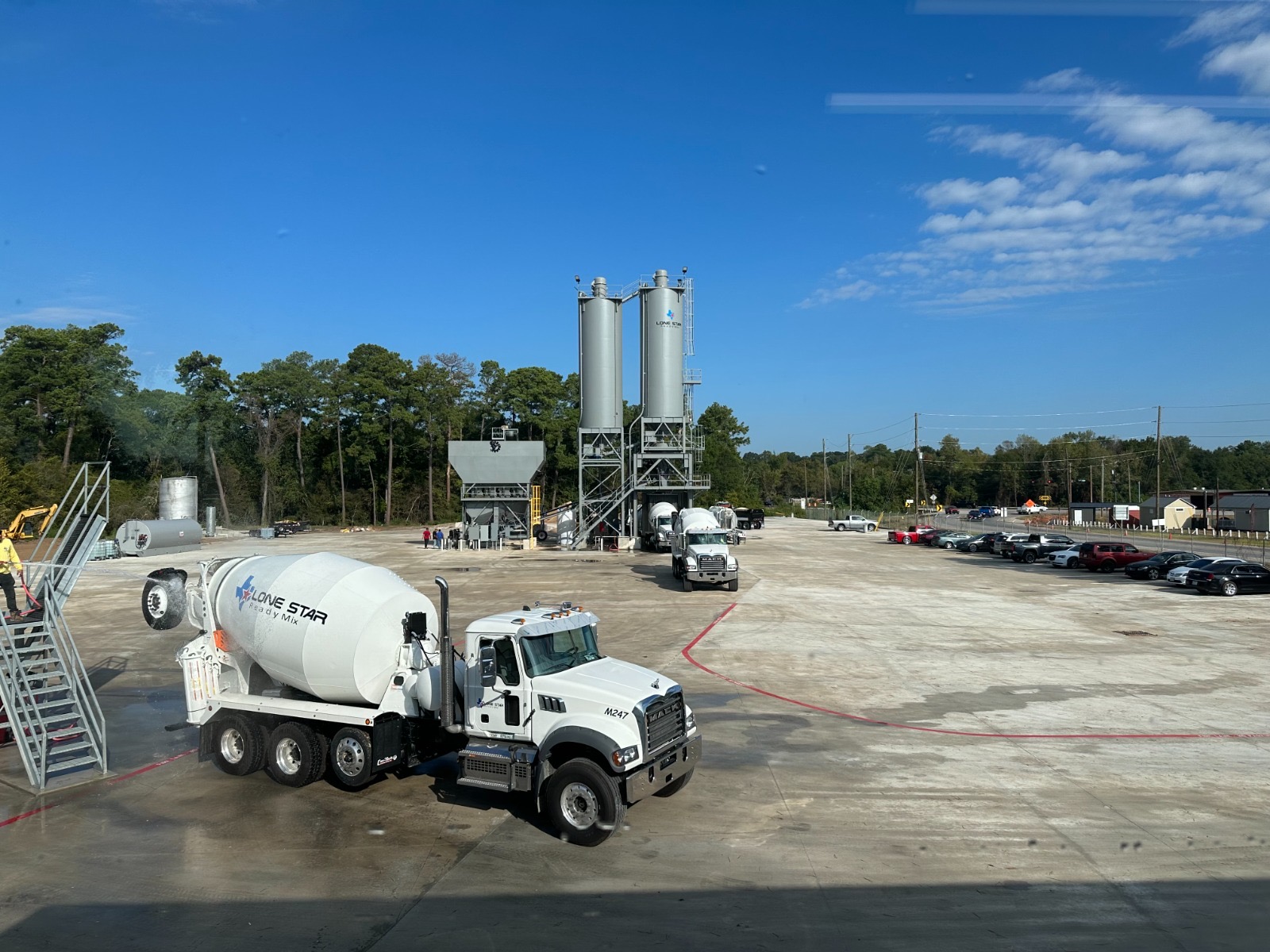 Lone Star Ready Mix concrete work